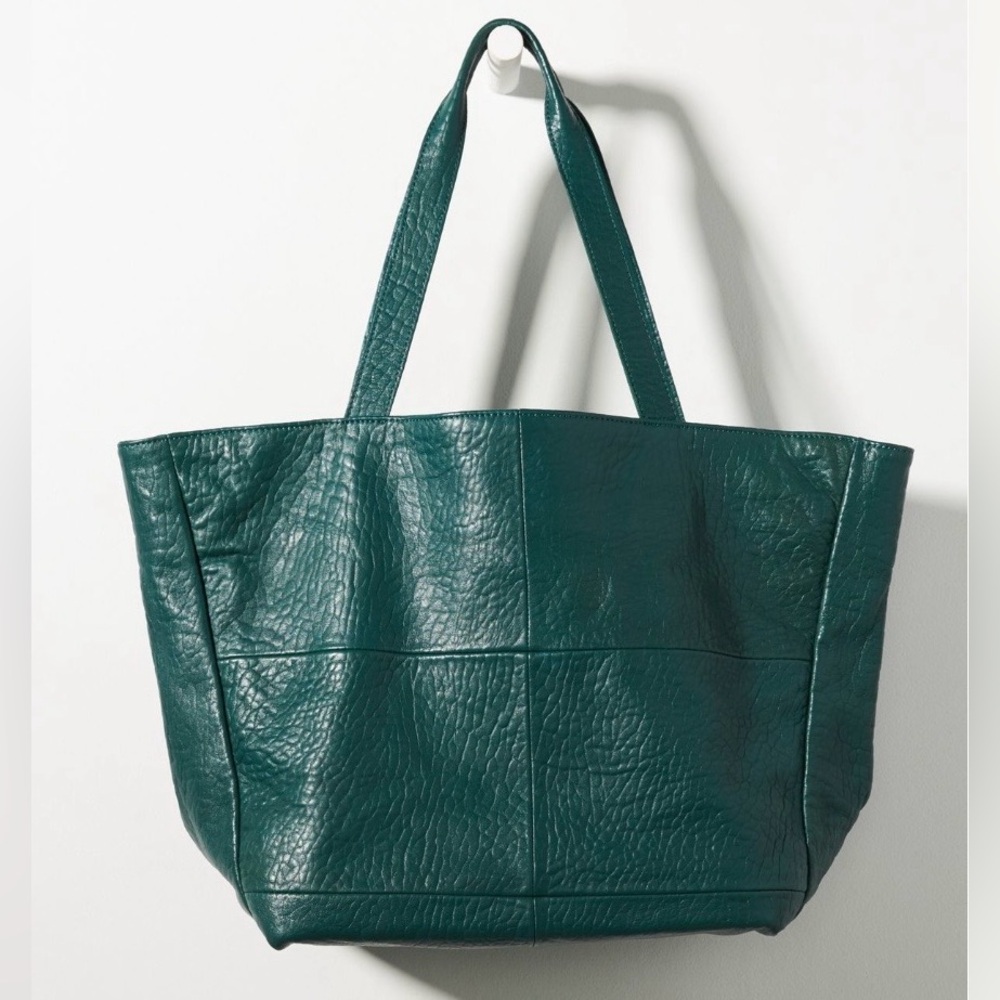 Anthropologie Everyday Leather Tote Bag - Picture 2 of 14